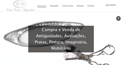 Desktop Screenshot of ccunhaantiguidades.com